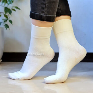 جوراب ساقدار بیسیک رنگ نود زنانه 07