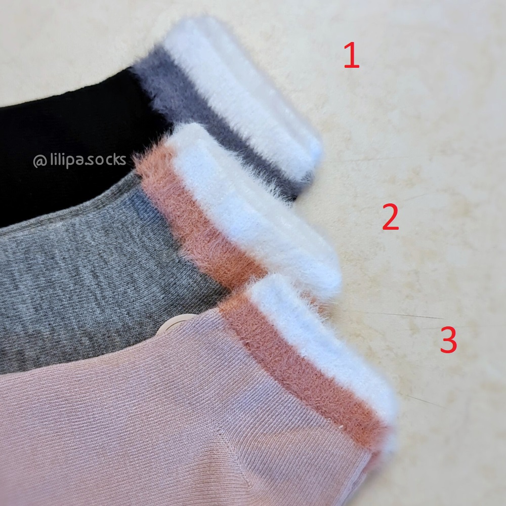 جوراب مچی لب موهر نخی زنانه 02