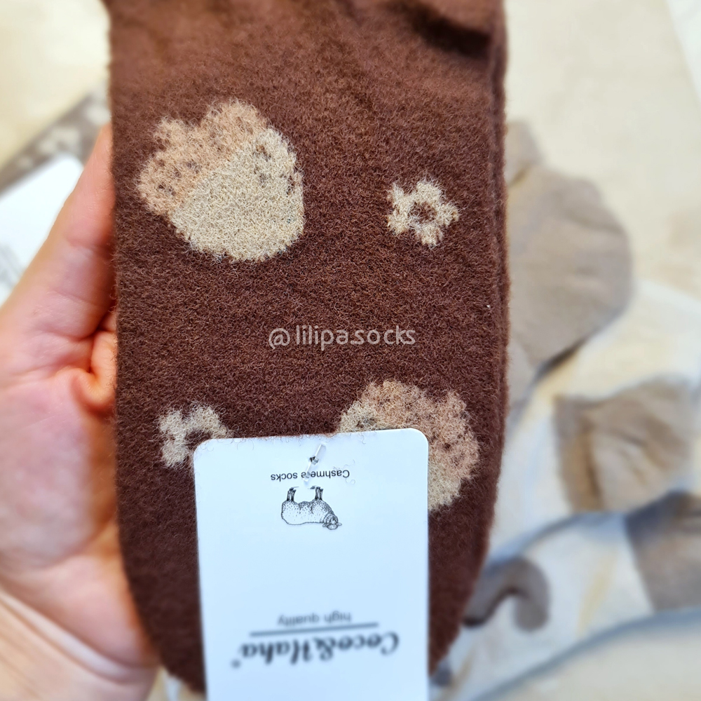 جوراب مچی موهر طرح سنجاب زنانه 06